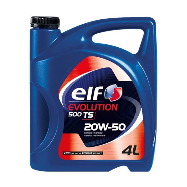 Aceite ELF 20W50 - Motor Gasolina y Diésel - Bidón 4 Lt.