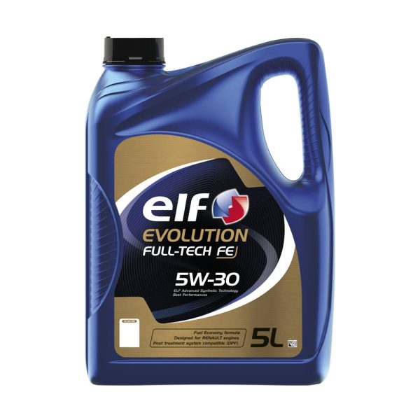Aceite ELF 5W30 Sintético Diesel - Motor Vehículos Ligeros - Bidón 5L